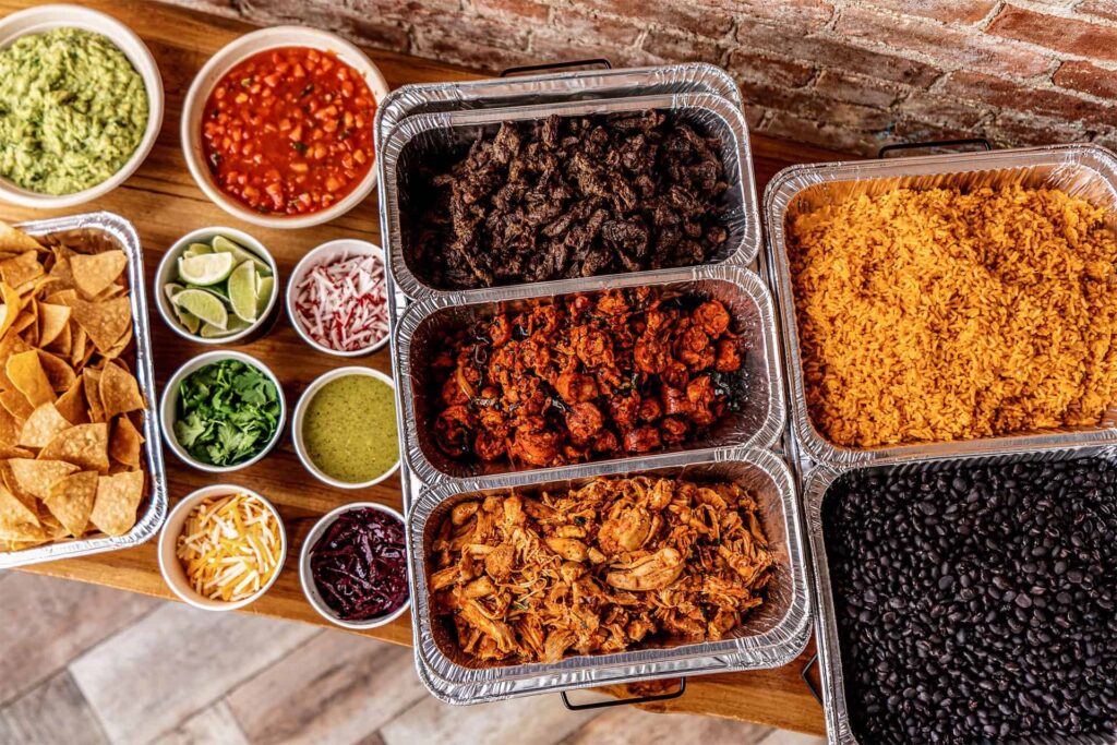 Mexican food catering